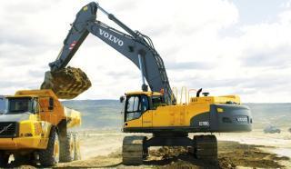 Lánctalpas kotrók Volvo EC700CHR