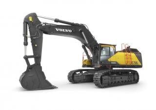 Lánctalpas kotrók Volvo EC750E