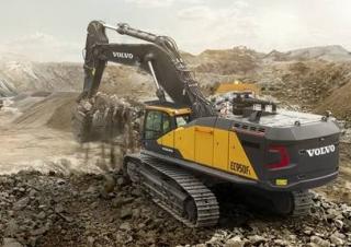 Lánctalpas kotrók Volvo EC950F