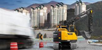 Lánctalpas kotrók Volvo ECR145DL