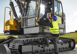 Lánctalpas kotrók Volvo ECR145EL