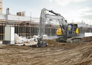 Lánctalpas kotrók Volvo ECR145EL