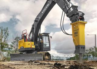Lánctalpas kotrók Volvo ECR355EL