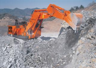 Lánctalpas kotrók Hitachi EX 2500-6