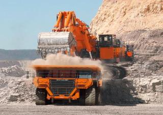 Lánctalpas kotrók Hitachi EX 5500-5