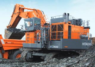 Lánctalpas kotrók Hitachi EX3600-6