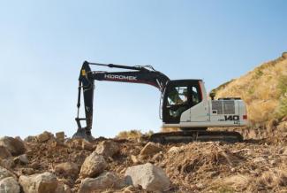 Lánctalpas kotrók Hidromek HMK 140 LC