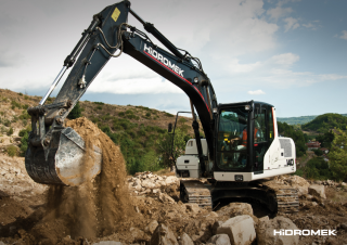 Lánctalpas kotrók Hidromek HMK 140 LC