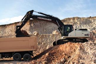 Lánctalpas kotrók Hidromek HMK 300 LC