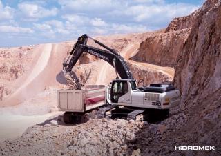 Lánctalpas kotrók Hidromek HMK 370 LC-HD