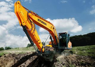 Lánctalpas kotrók Hyundai HX220L