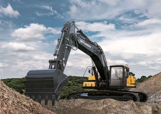 Lánctalpas kotrók Hyundai HX330AHW