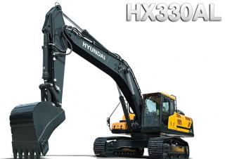 Lánctalpas kotrók Hyundai HX330AL