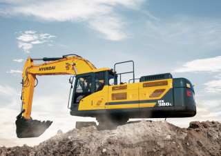 Lánctalpas kotrók Hyundai HX380L