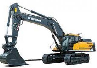 Lánctalpas kotrók Hyundai HX480AL