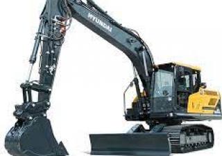 Lánctalpas kotrók Hyundai HX75S