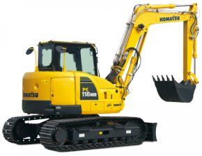 Lánctalpas kotrók Komatsu PC118MR-8