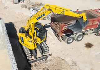 Lánctalpas kotrók Komatsu PC138US-11E0