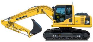 Lánctalpas kotrók Komatsu PC160LC-7