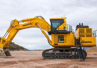 Lánctalpas kotrók Komatsu PC2000-11