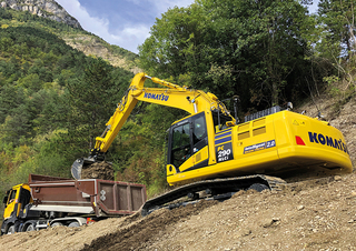 Lánctalpas kotrók Komatsu PC290NLCi-11E0