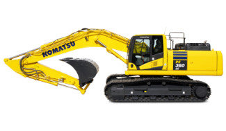 Lánctalpas kotrók Komatsu PC360NLC-10