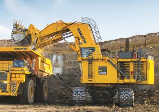 Lánctalpas kotrók Komatsu PC7000-11 