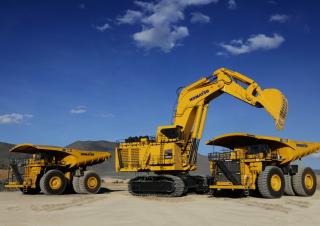 Lánctalpas kotrók Komatsu PC8000-6