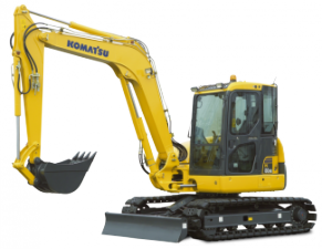 Lánctalpas kotrók Komatsu PC80MR-3