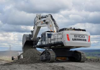 Lánctalpas kotrók Liebherr R 9100 B 