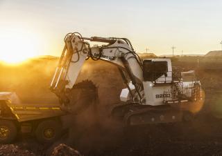Lánctalpas kotrók Liebherr R 9200 