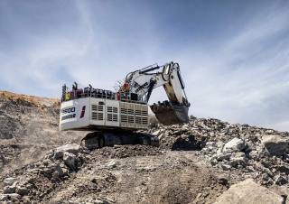 Lánctalpas kotrók Liebherr R 9600