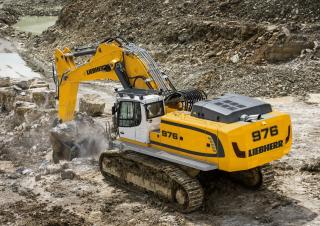 Lánctalpas kotrók Liebherr R 976 Litronic