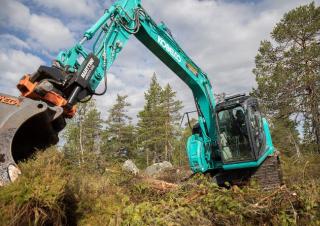 Lánctalpas kotrók Kobelco SK 140 SRL 5