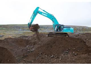 Lánctalpas kotrók Kobelco SK 350 LC 10