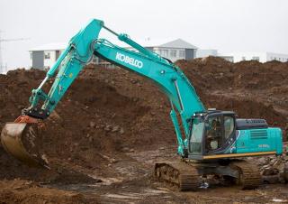 Lánctalpas kotrók Kobelco SK 350 NLC 10E
