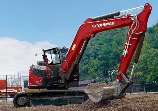 Lánctalpas kotrók Yanmar SV100-2 