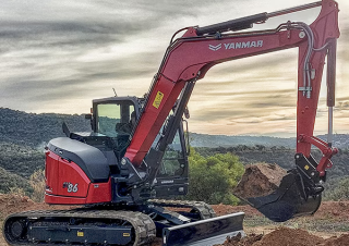 Lánctalpas kotrók Yanmar SV86-7
