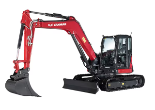Lánctalpas kotrók Yanmar SV86-7