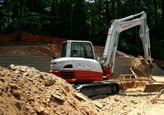 Lánctalpas kotrók Takeuchi TB 285