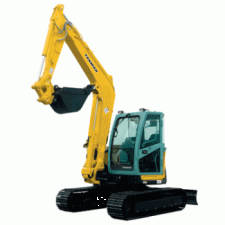 Lánctalpas kotrók Yanmar VIO 80 U