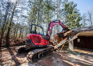 Lánctalpas kotrók Yanmar ViO80-1