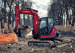Lánctalpas kotrók Yanmar ViO80-2PB 