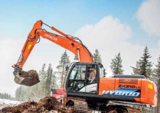 Lánctalpas kotrók Hitachi ZH210-5 HYBRID