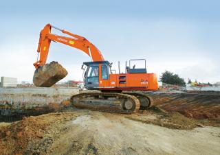 Lánctalpas kotrók Hitachi ZX 460 LCH