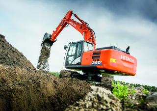 Lánctalpas kotrók Hitachi ZX240N-6