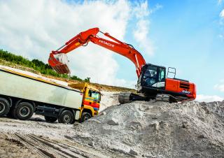 Lánctalpas kotrók Hitachi ZX250LC-6
