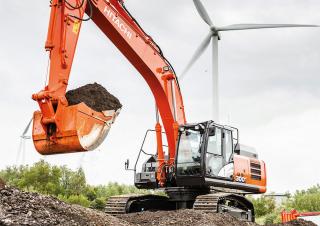 Lánctalpas kotrók Hitachi ZX300LC-6