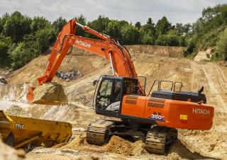 Lánctalpas kotrók Hitachi ZX350LC-6