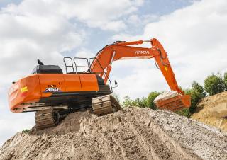 Lánctalpas kotrók Hitachi ZX350LC-6